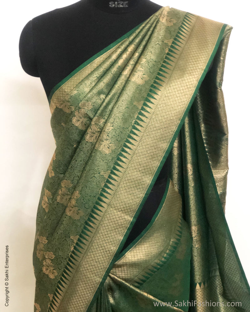 DP-S30949 Green Faux Banarsi