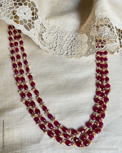 Ruby mala in deals gold