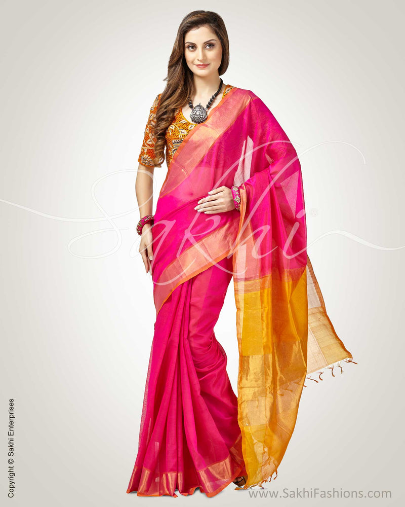 Buy Uppada Pattu Cotton Silk Saree at Best Prices - Nishalika