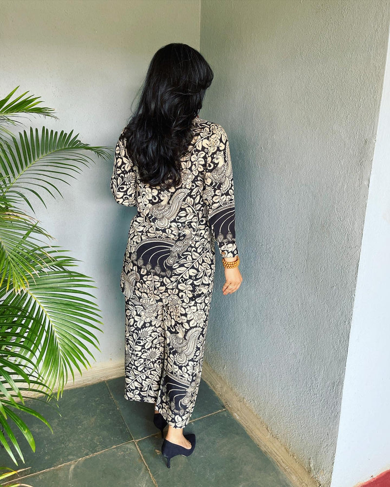 EE-V12410 Kalamkari Pantsuit