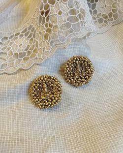 AJ-V15283 Gold Stud earring